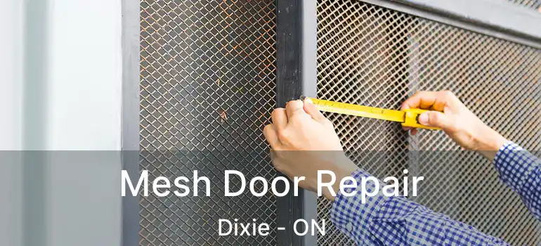  Mesh Door Repair Dixie - ON