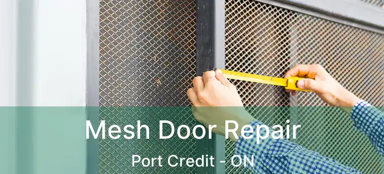  Mesh Door Repair Port Credit - ON