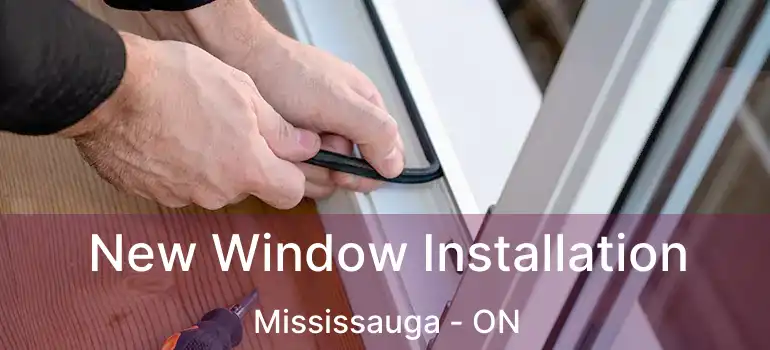  New Window Installation Mississauga - ON