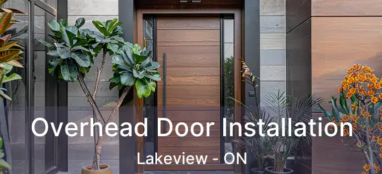  Overhead Door Installation Lakeview - ON