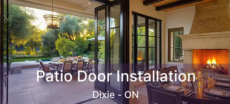  Patio Door Installation Dixie - ON
