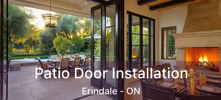  Patio Door Installation Erindale - ON