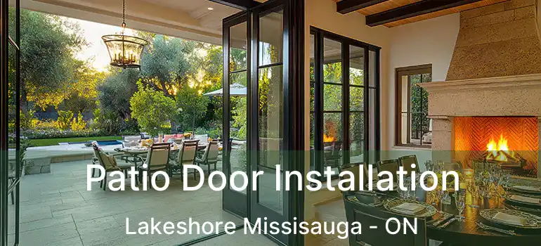  Patio Door Installation Lakeshore Missisauga - ON