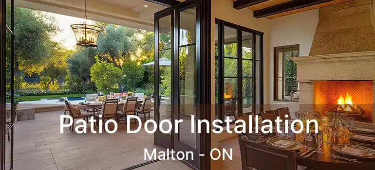  Patio Door Installation Malton - ON