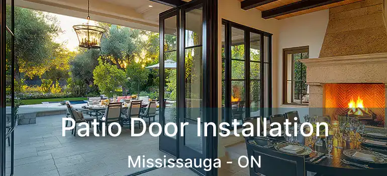  Patio Door Installation Mississauga - ON