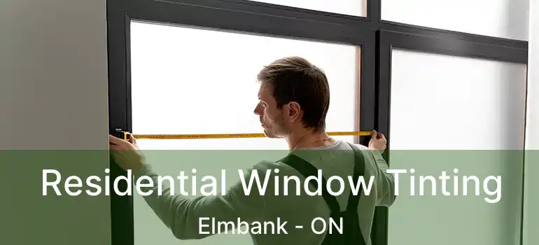  Residential Window Tinting Elmbank - ON