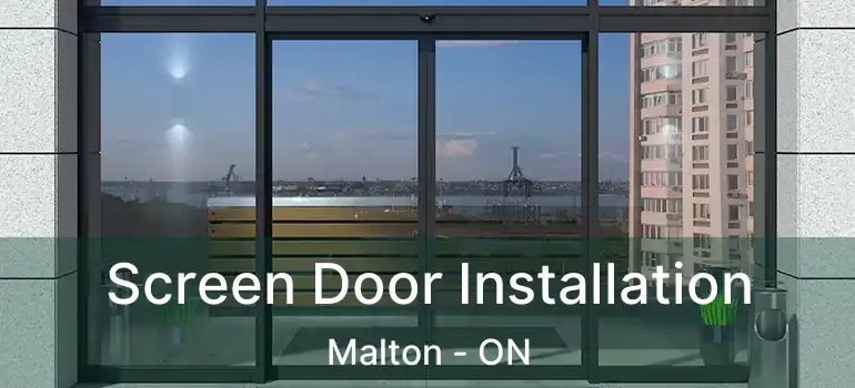  Screen Door Installation Malton - ON