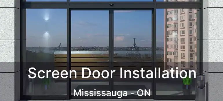  Screen Door Installation Mississauga - ON