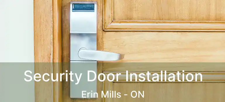  Security Door Installation Erin Mills - ON