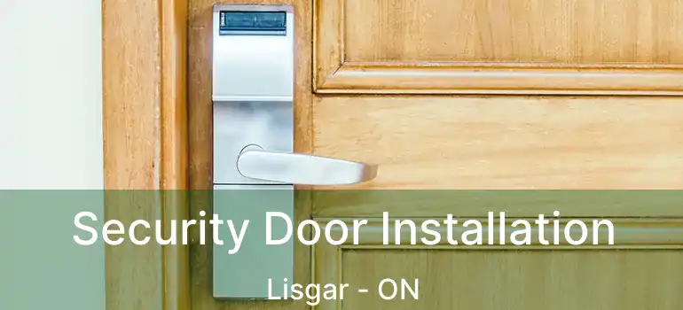  Security Door Installation Lisgar - ON