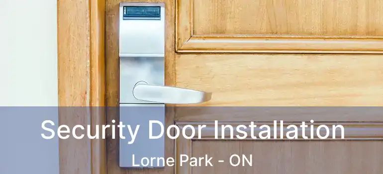  Security Door Installation Lorne Park - ON