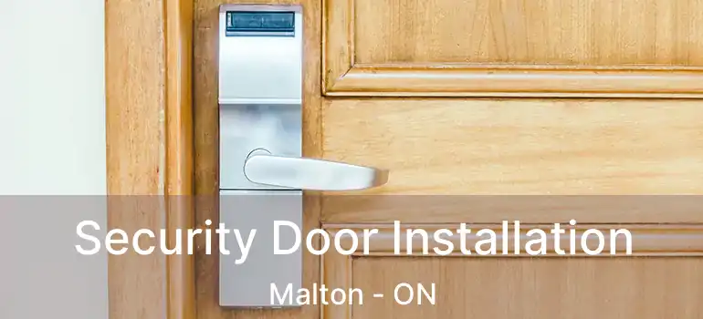  Security Door Installation Malton - ON