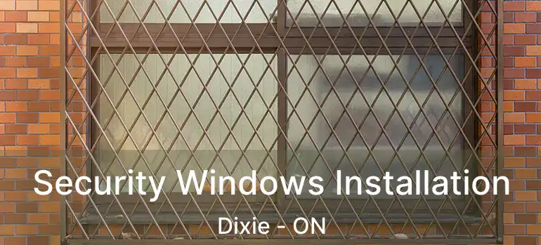  Security Windows Installation Dixie - ON