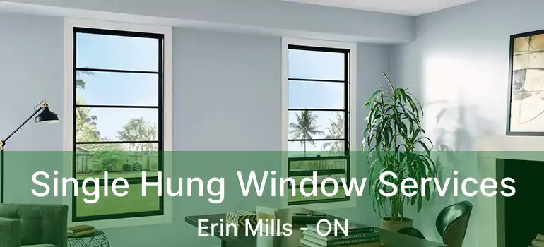  Single Hung Window Services Erin Mills - ON