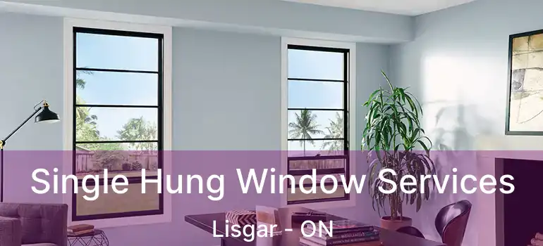  Single Hung Window Services Lisgar - ON
