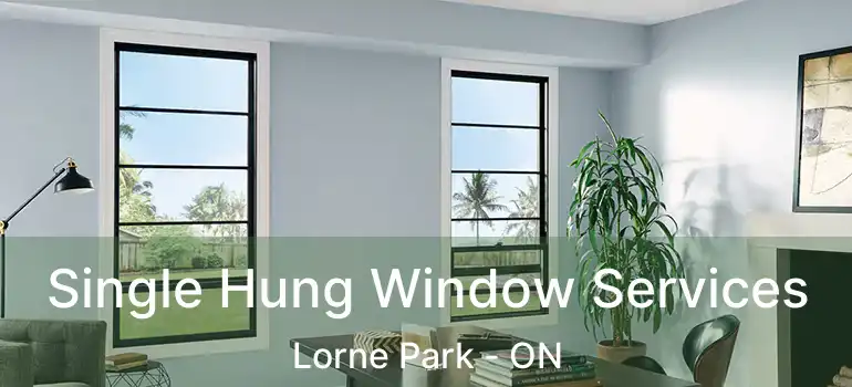  Single Hung Window Services Lorne Park - ON