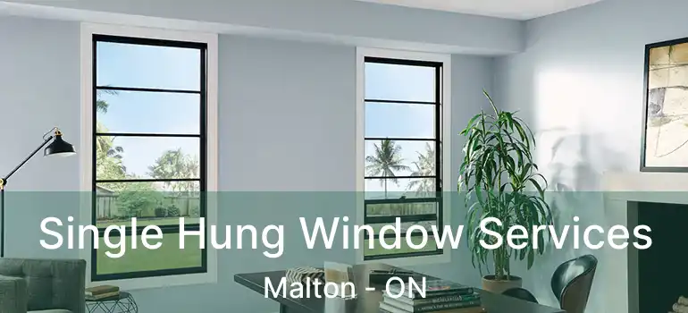  Single Hung Window Services Malton - ON