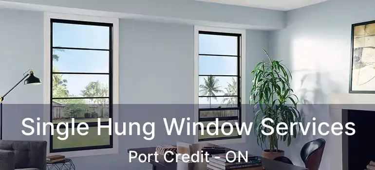  Single Hung Window Services Port Credit - ON
