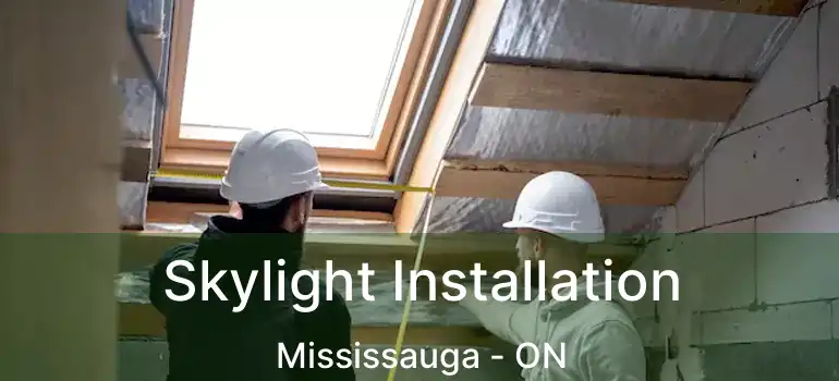  Skylight Installation Mississauga - ON
