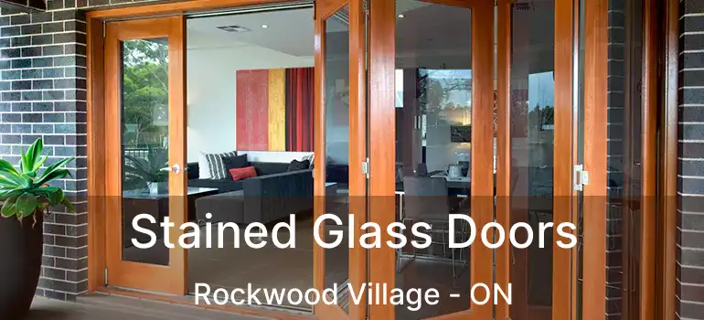  Stained Glass Doors Rockwood Village - ON