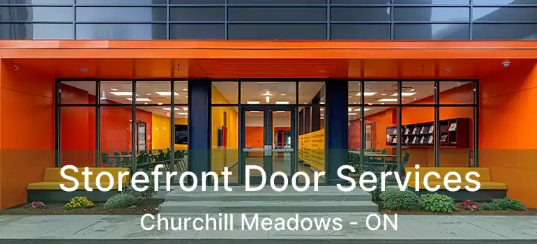  Storefront Door Services Churchill Meadows - ON