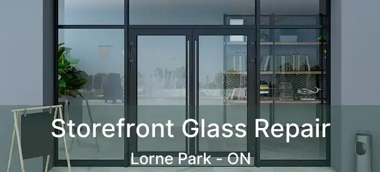  Storefront Glass Repair Lorne Park - ON