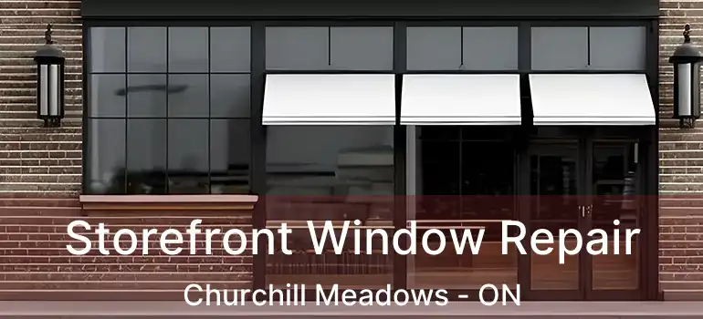  Storefront Window Repair Churchill Meadows - ON