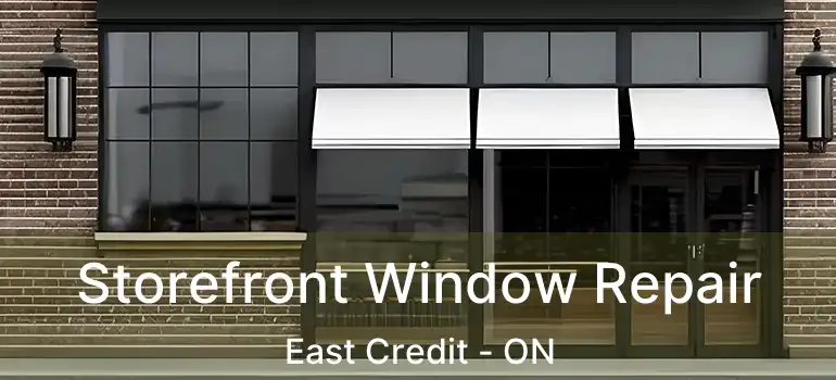  Storefront Window Repair East Credit - ON