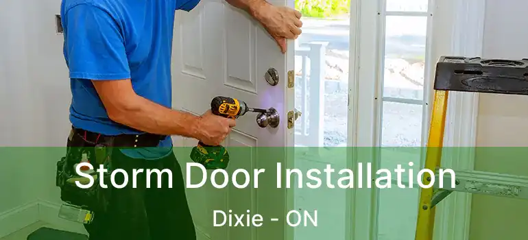  Storm Door Installation Dixie - ON