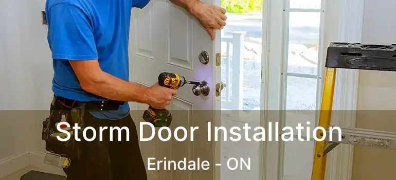  Storm Door Installation Erindale - ON