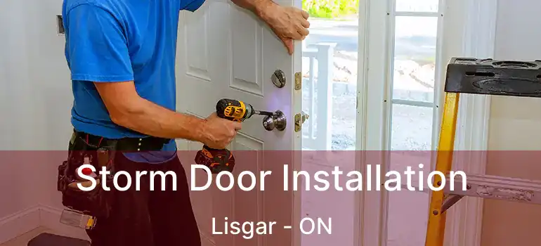  Storm Door Installation Lisgar - ON