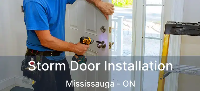  Storm Door Installation Mississauga - ON
