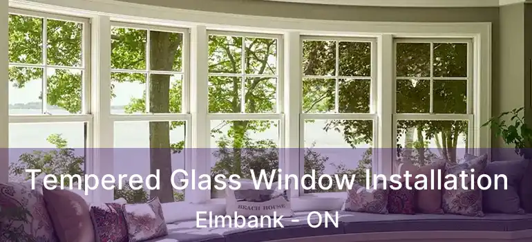  Tempered Glass Window Installation Elmbank - ON