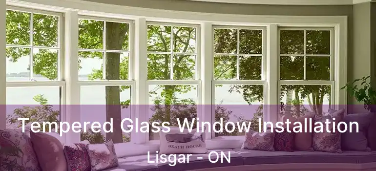 Tempered Glass Window Installation Lisgar - ON