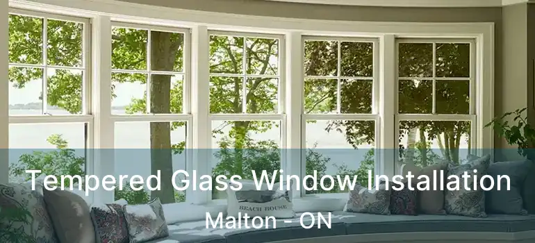  Tempered Glass Window Installation Malton - ON