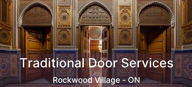  Traditional Door Services Rockwood Village - ON