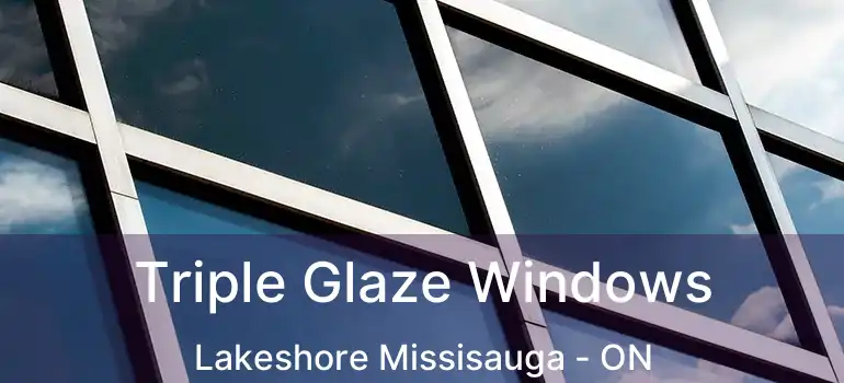  Triple Glaze Windows Lakeshore Missisauga - ON