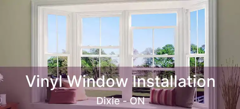 Vinyl Window Installation Dixie - ON