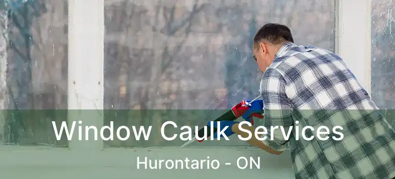  Window Caulk Services Hurontario - ON