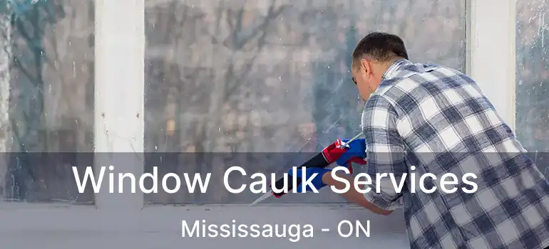  Window Caulk Services Mississauga - ON