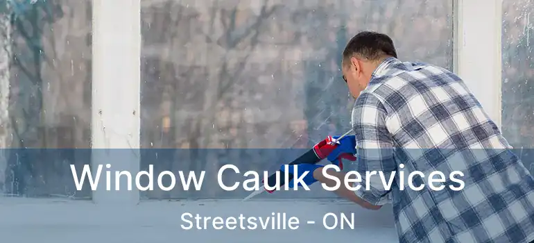  Window Caulk Services Streetsville - ON