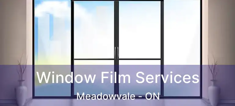  Window Film Services Meadowvale - ON