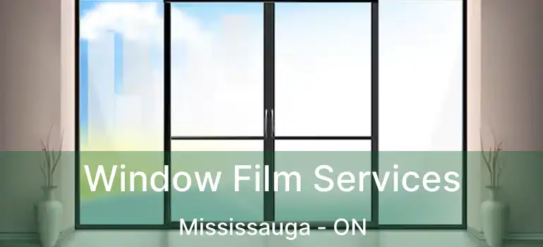  Window Film Services Mississauga - ON