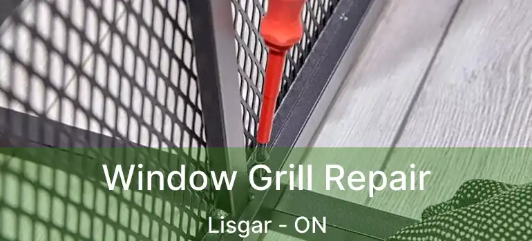  Window Grill Repair Lisgar - ON