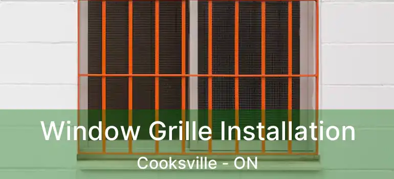  Window Grille Installation Cooksville - ON