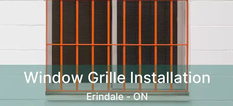  Window Grille Installation Erindale - ON