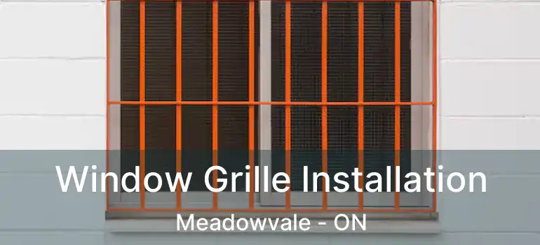  Window Grille Installation Meadowvale - ON