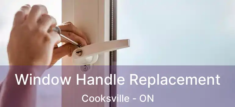  Window Handle Replacement Cooksville - ON