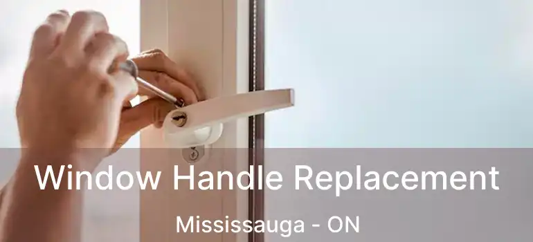  Window Handle Replacement Mississauga - ON