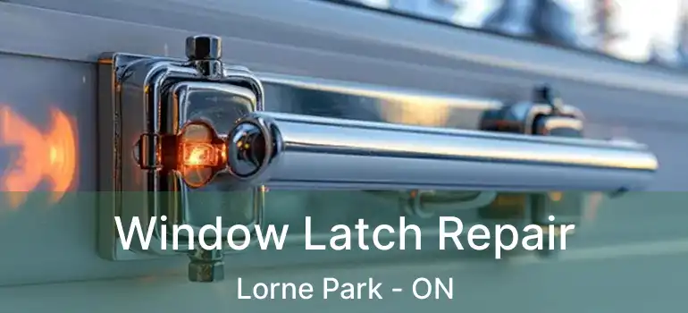  Window Latch Repair Lorne Park - ON